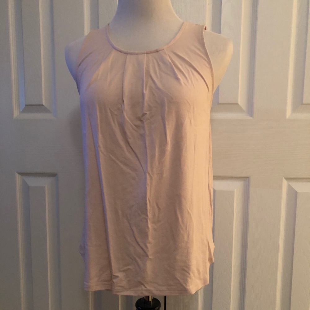 Ann Taylor Pale pink sleeveless top